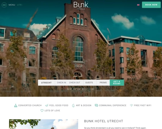 BUNK Hotel Utrecht Logo