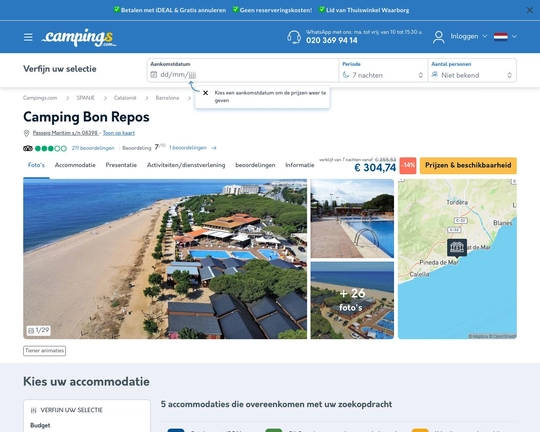 Camping Bon Repos Logo