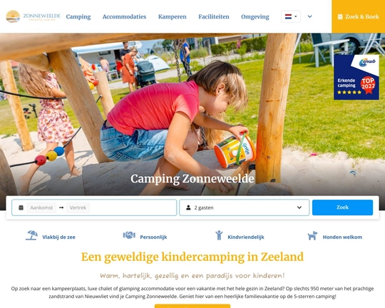 Camping Zonneweelde Logo
