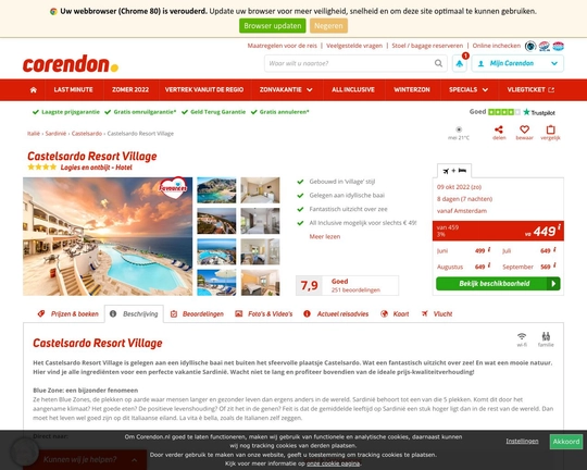 Castelsardo Resort Village Logo
