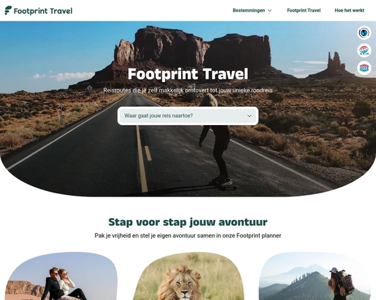 Footprint Travel Logo