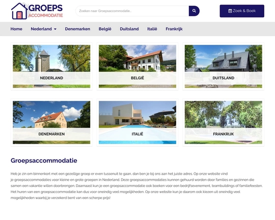 Groepsaccommodatie.net Logo
