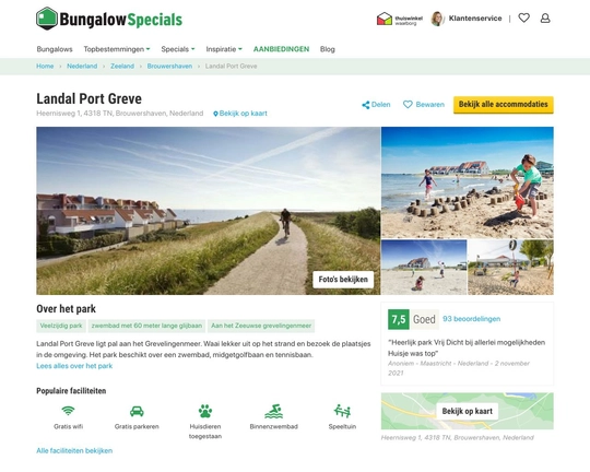 Landal Port Greve Logo