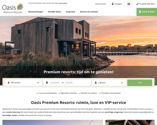 Oasis resorts Logo