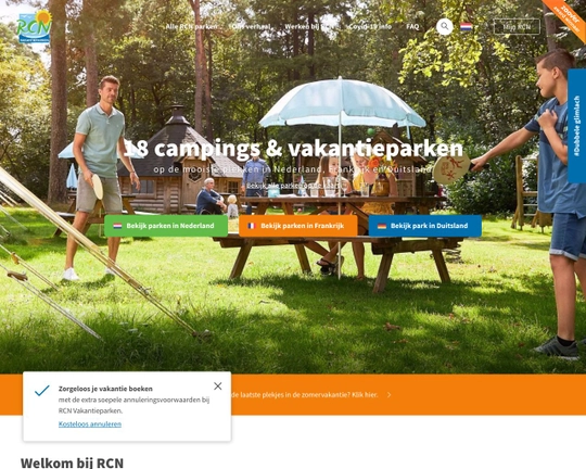 RCN Vakantieparken Logo