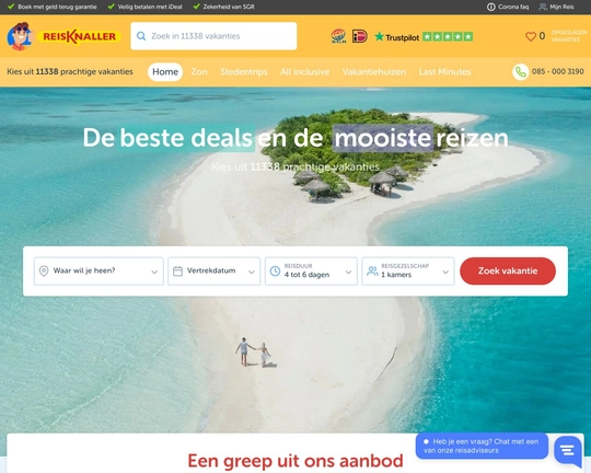 Reisknaller.nl Logo