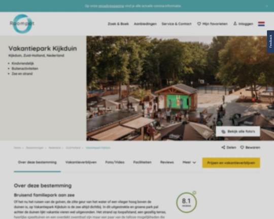 Roompot Kijkduin Logo