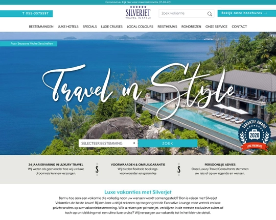 Silverjet - Travel in Style Logo