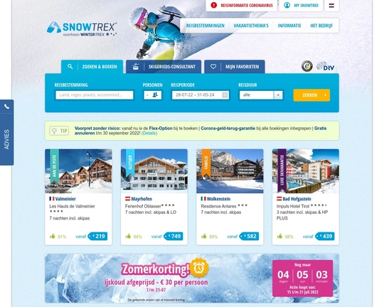Snowtrex (Wintertrex) Logo