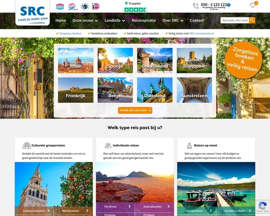 SRC Reizen Logo