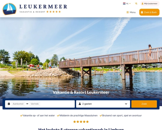 Vakantiepark Leukermeer Logo
