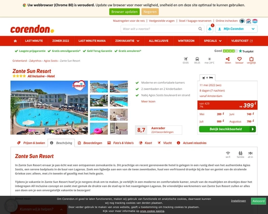 Zante Sun Resort Logo